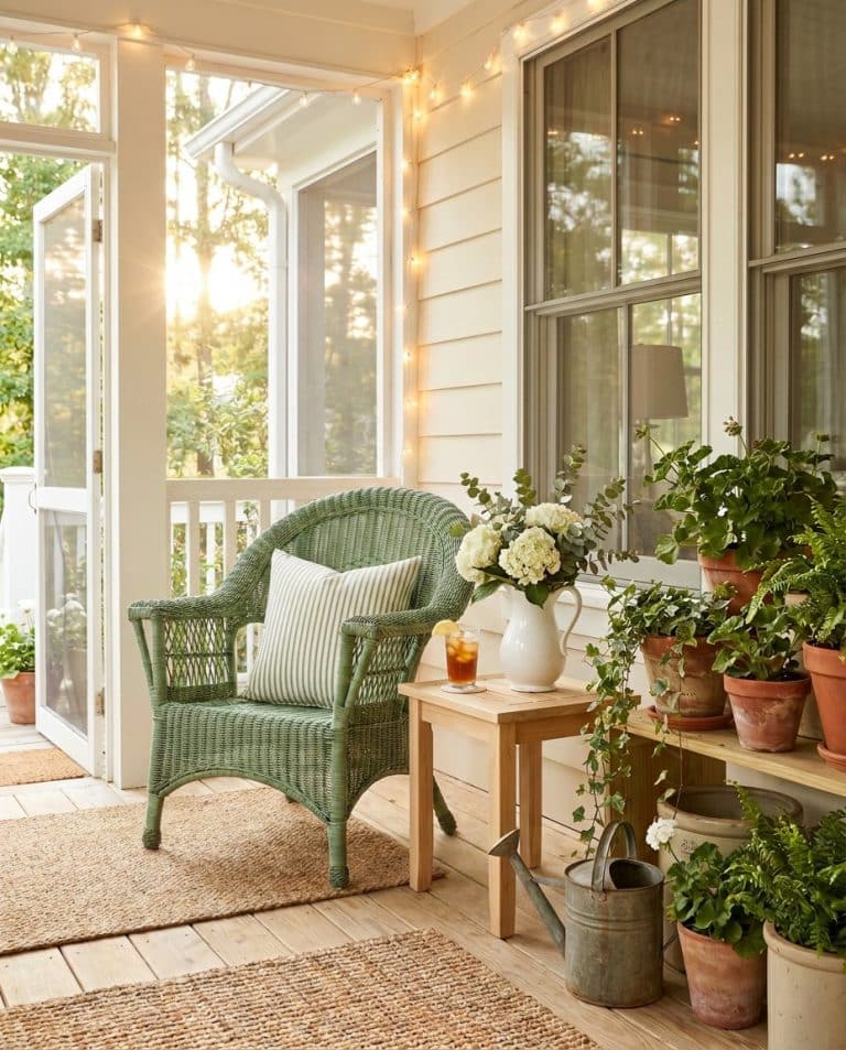 How to Style a Charming Summer Porch (Even a Small One)